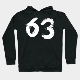 Number 63 Hoodie